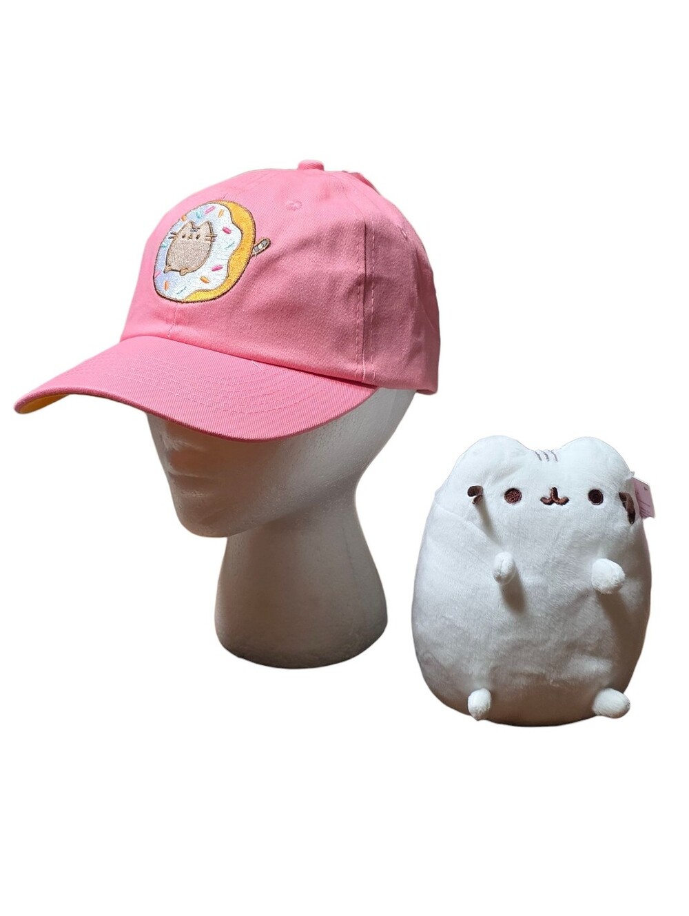 Pink Pusheen Donut Baseball Cap for Kids & Pusheen Plush-